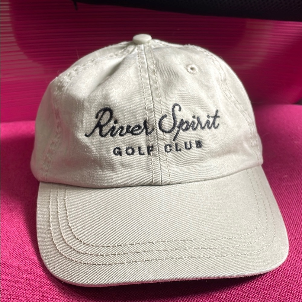 River Spirit Golf Club Cotton Baseball Cap